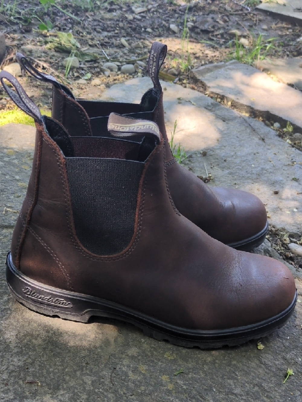 Blundstone Brown Chelsea Ankle Boots - Picture 3 of 6